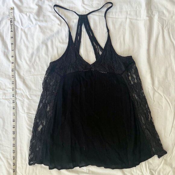 Black Racerback Tunic from Kimchi Blue - Picture 2 of 4